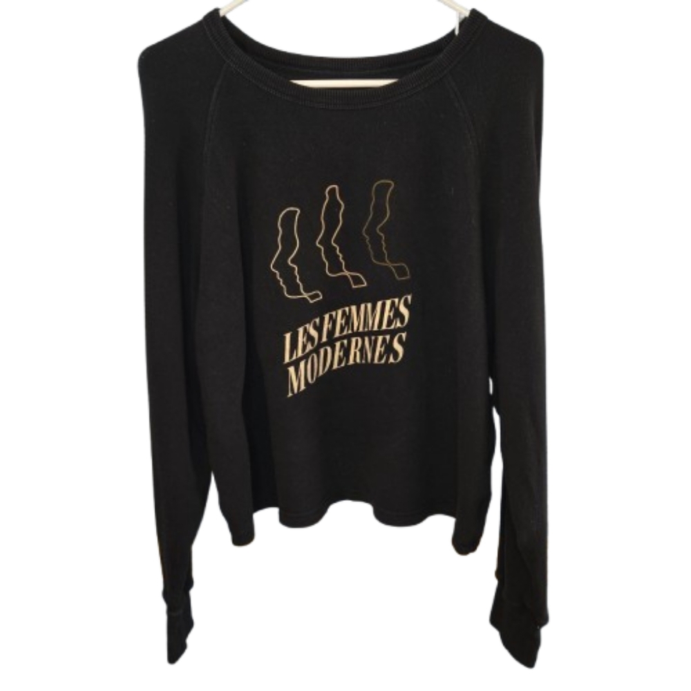 Madewell Les Femmes Moderne Crewneck Sweatshirt